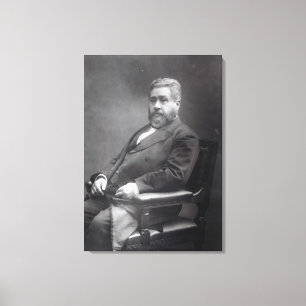 Lienzo Charles reverendo Haddon Spurgeon