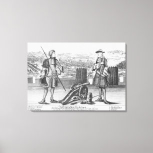Lienzo Charles V, duque de Lorena y barra, con