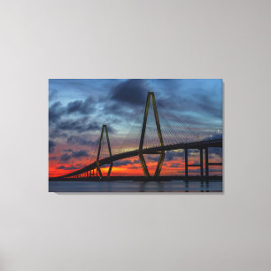 Lienzo Charleston Fire Like Sunset