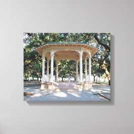 Lienzo Charleston South Carolina, Gazebo, Battery
