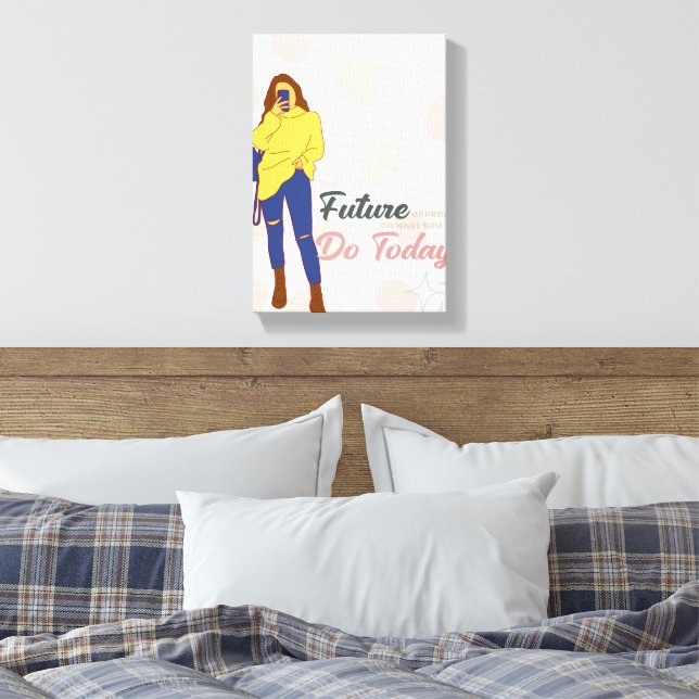 Lienzo chase ur goal wall art (Insitu(Dormitorio))