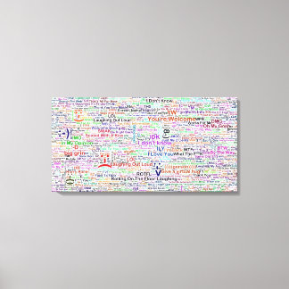 Lienzo Chat Lingo Art