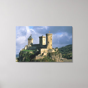 Lienzo Chateau Comtal Castillo de los Condes de