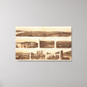 Lienzo Chattanooga el río Tennessee