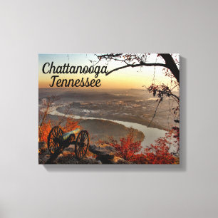 Lienzo Chattanooga Tennessee de Lookout Mountain Canvas