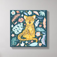 Cheetah Cute Floral