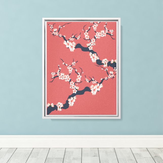 Lienzo Cherry Blossom Harmony Art (Insitu (piso de madera))