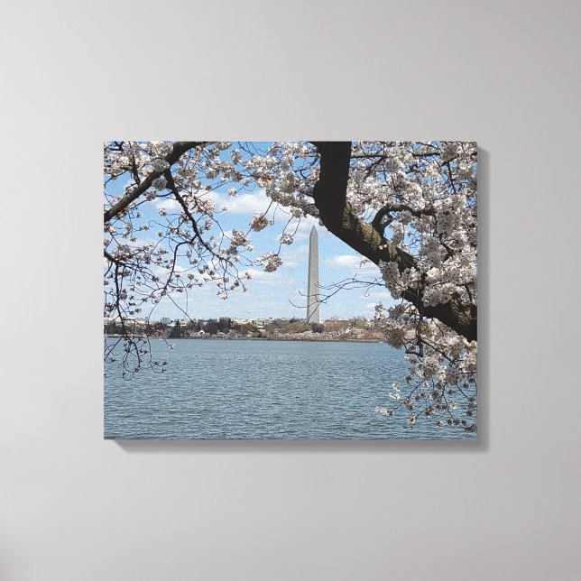 Lienzo CHERRY BLOSSOMS #1 EN CANVAS 20 "x 16" (Anverso)