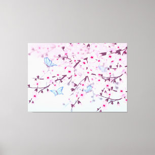 Lienzo Cherry Blossoms Girly Canvas