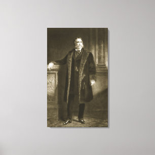 Lienzo Chester A. Arthur, 21ro presidente del St unido