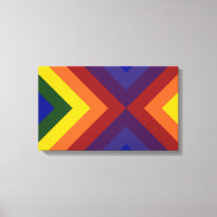 Chevrons arcoiris