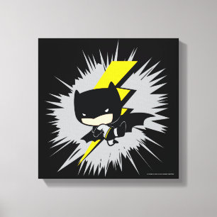 Lienzo Chibi Batman Lightning Kick