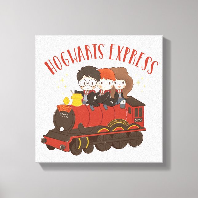 Lienzo Chibi HOGWARTS EXPRESS™ Ride (Anverso)