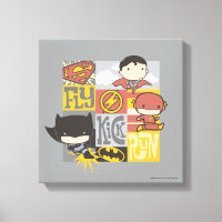 Chibi Justice League | Volar, Patinar, Correr