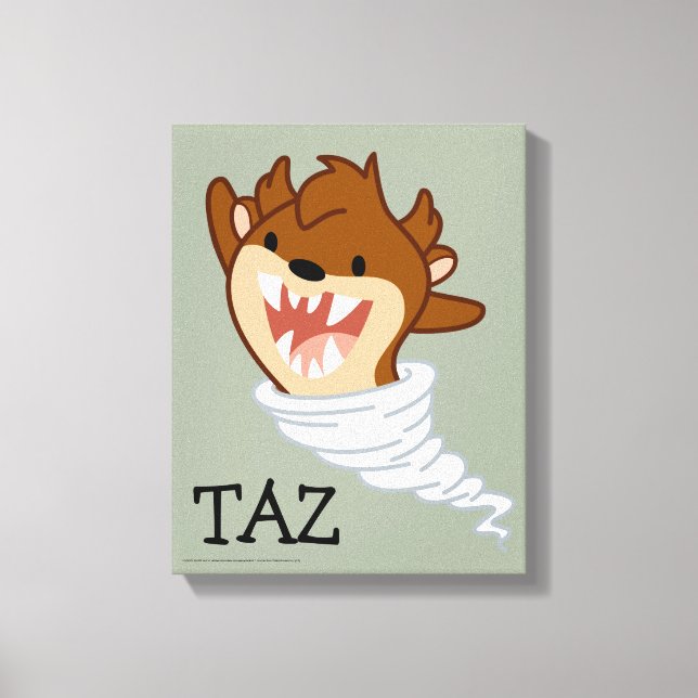 Lienzo Chibi Tornado TAZ™ (Anverso)