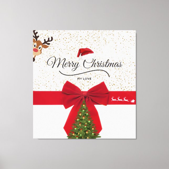 Lienzo Chic Christmas (Anverso)