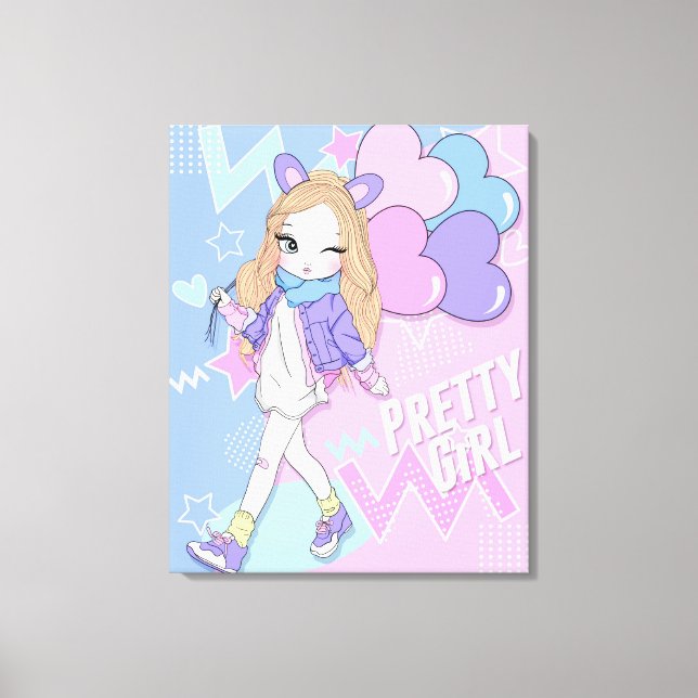 Lienzo Chica Bonita (Anverso)