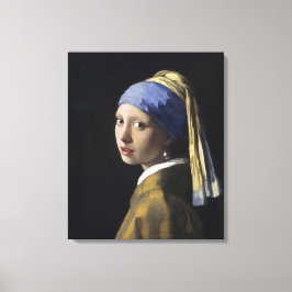 Lienzo Chica con Pearl Earring de Johannes Vermeer