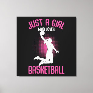 Lienzo Chica de Baloncesto Mujeres