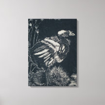 Chica de pájaro saliendo de su nido (por Jan Manke