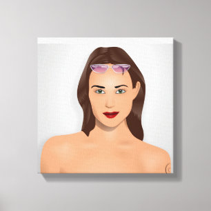 LIENZO CHICA DE SUMMER