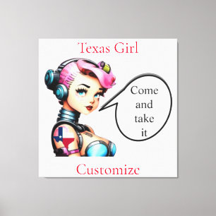 Lienzo Chica de Texas Thunder_Cove