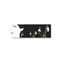 Chica en el ilustracion de moda de perlas pendient