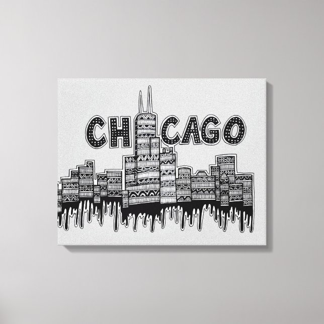 Lienzo Chicago (Anverso)