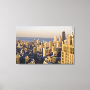 Lienzo Chicago, Illinois, Skyline de la torre Sears