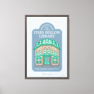 Lienzo Chicas Gilmore   Biblioteca Stars Hollow