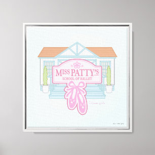Lienzo Chicas Gilmore Escuela de ballet de Miss Patty