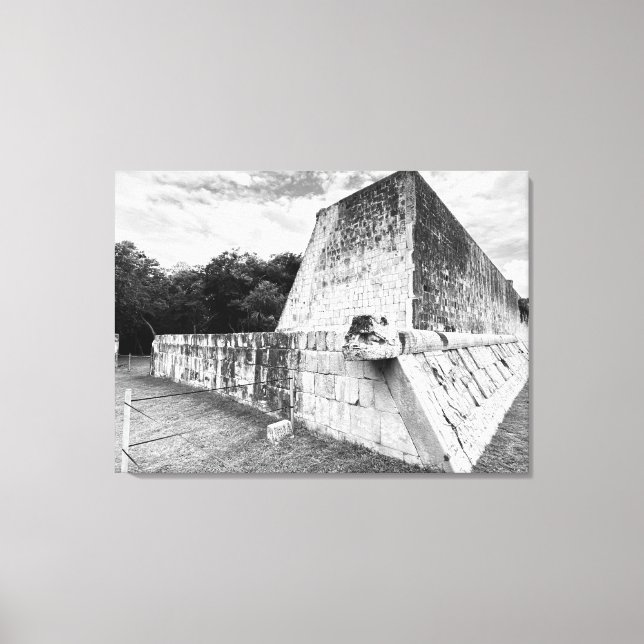 Lienzo Chichén Itzá: La Gran Pelota (Anverso)