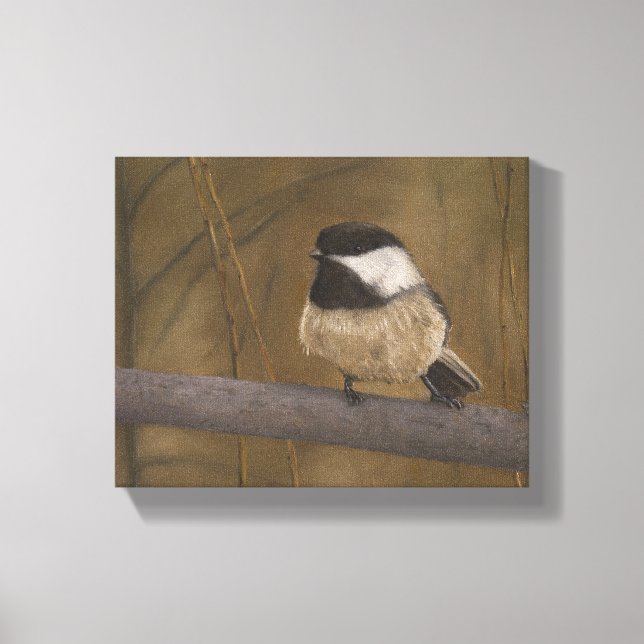 Lienzo Chickadee (Anverso)