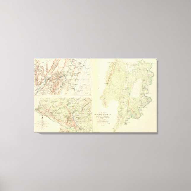 Lienzo Chickamauga, Ga (Anverso)