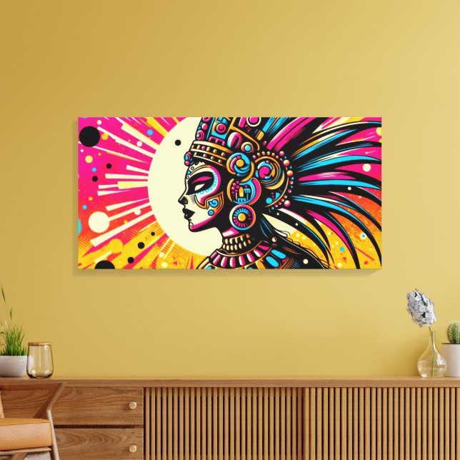 Lienzo Chicomecōātl 3 (Insitu (Sala de estar))