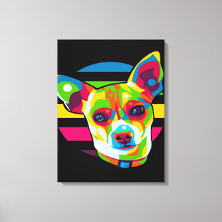 Lienzo Chihuahua Head_Dog Lover