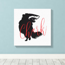 Lienzo Chihuahua + Tiburón = Cargo