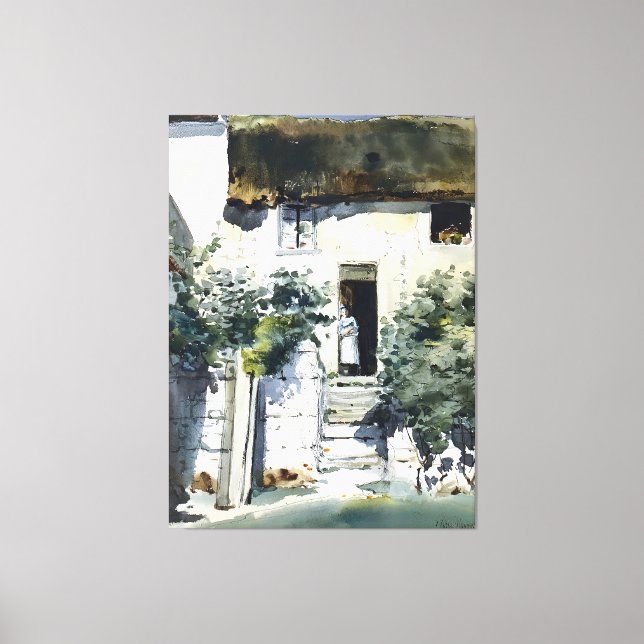 Lienzo Childe Hassam art style (Anverso)