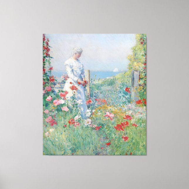 Lienzo Childe Hassam painting (Anverso)