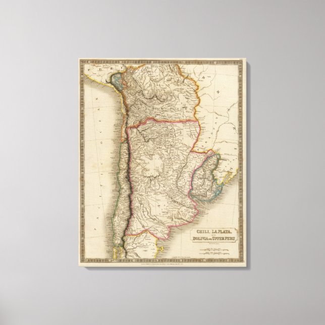 Lienzo Chile, La Plata, Bolivia (Anverso)
