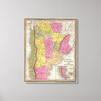 Lienzo Chile, La Plata Y Uruguay