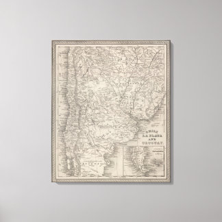 Lienzo Chile, La Plata y Uruguay