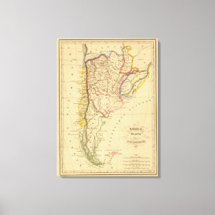 Lienzo Chile, Plata y Patagonia