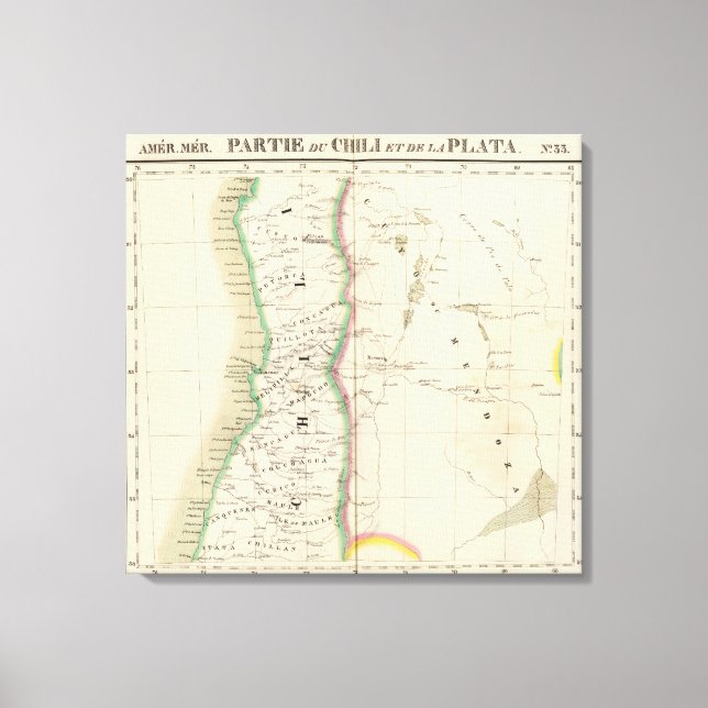 Lienzo Chile y Argentina 33 (Anverso)