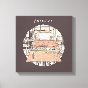 Lienzo Chillin' con Personalizado FRIENDS™