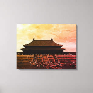 Lienzo China Antigua Pekín el palacio imperial
