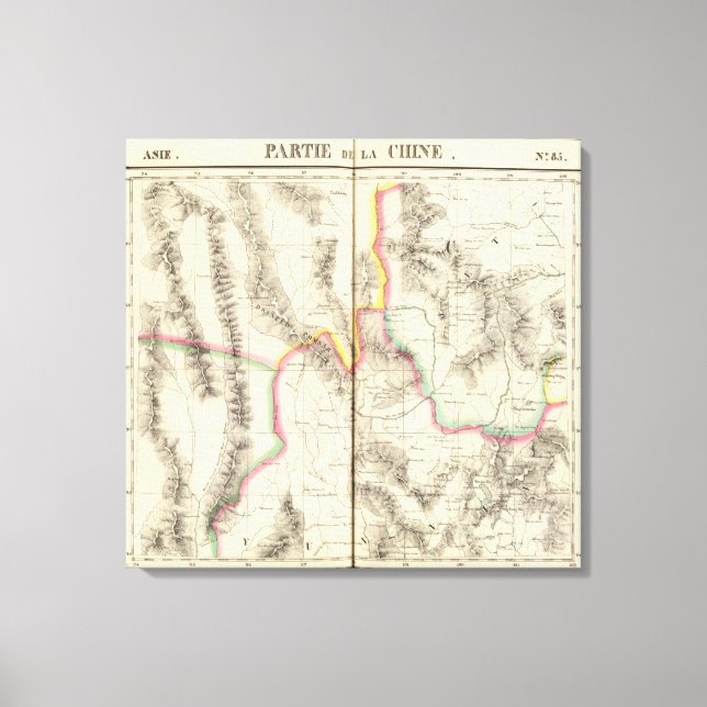 Lienzo China, Asia 85 (Anverso)