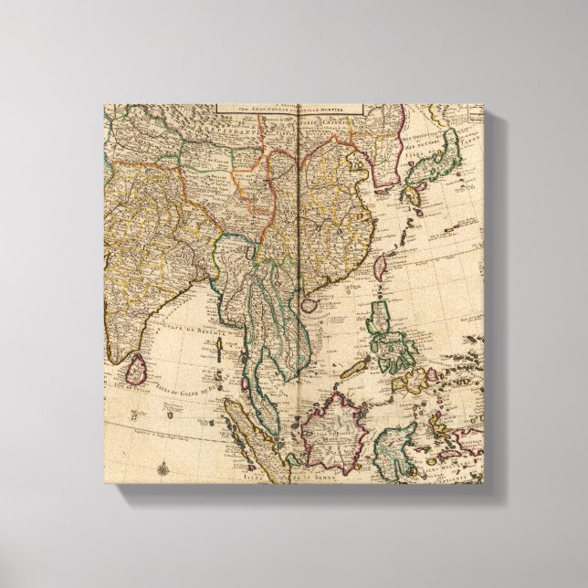 Lienzo China e India (Anverso)