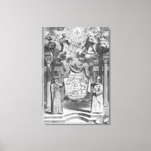 Lienzo "China Monumentis" por Athanasius Kircher,