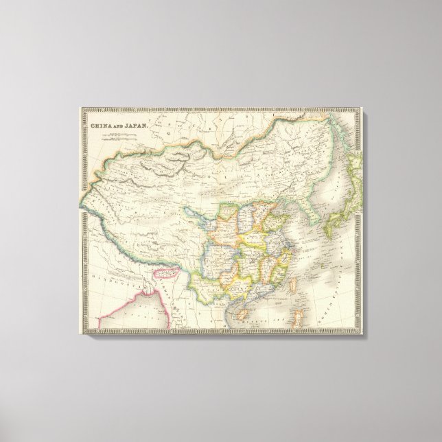 Lienzo China y Japón (Anverso)